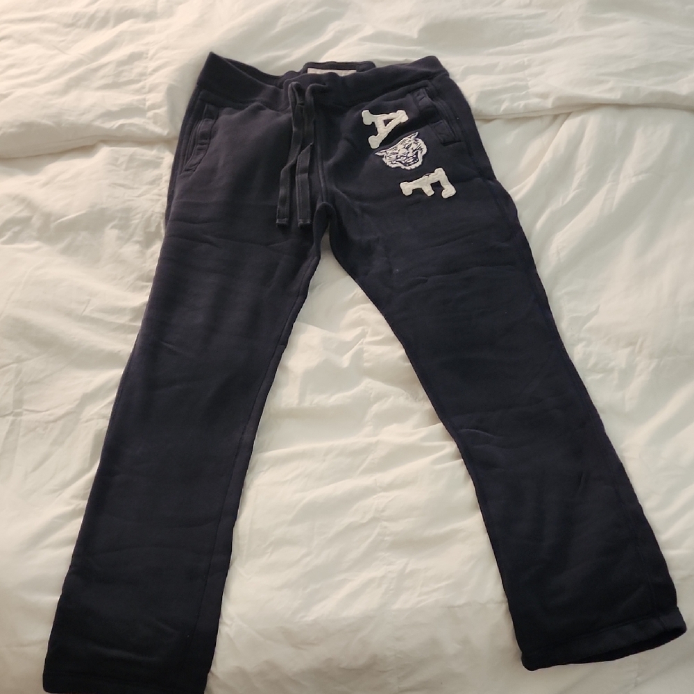 Aberconbie and Fitch Navy Sweatpants